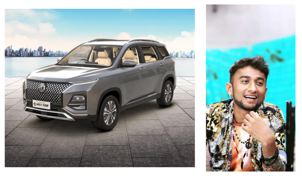 Gilli Nata purchased brand new MG Hector car
